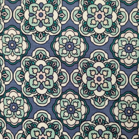 J. Jill Sleeveless Medallion with Border Dress size Medium - Picture 3 of 11